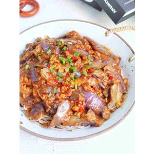 肉沫茄子拌粉（粗粉细粉请备注）