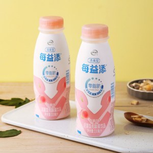 伊利每益添乳酸菌清爽型白桃味330ml