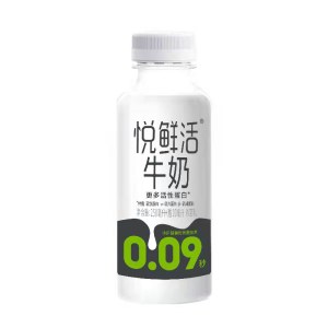 君乐宝悦鲜活鲜牛奶250ml