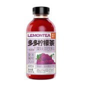 多多柠檬茶夏黑葡萄风味500ml