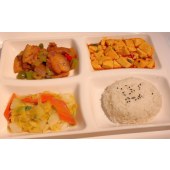辣椒炒肉套餐饭