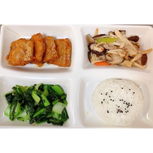 鱼肉套餐饭