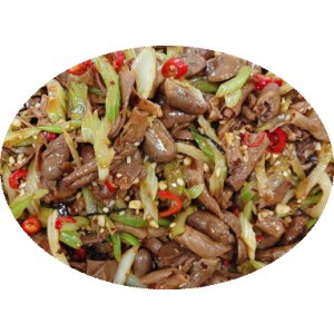 酸辣鸡杂