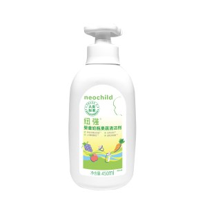 纽强婴童奶瓶果蔬清洁剂450ml（买1送1瓶450ml正装）
