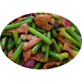 蒜苔炒肉